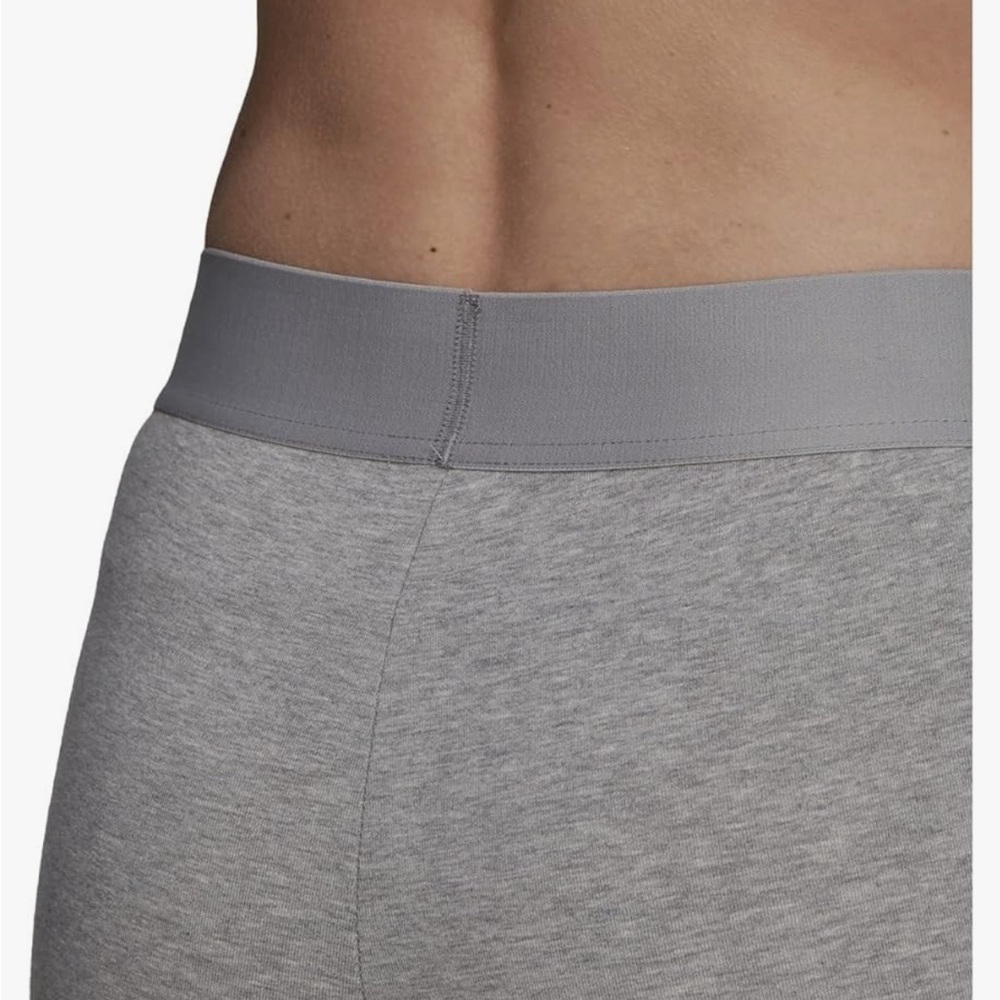Adidas Essentials Leggings | Heather Grey | Woman XXL Tall - Picture 3 of 5